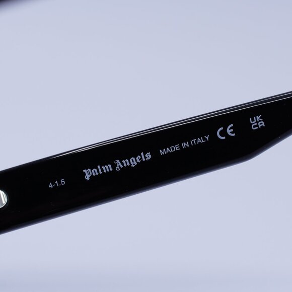 Palm Angels PERI101 WESTPORT 1007 Sunglasses Black Cat Eye Frame, Grey Lenses - Picture 6 of 9